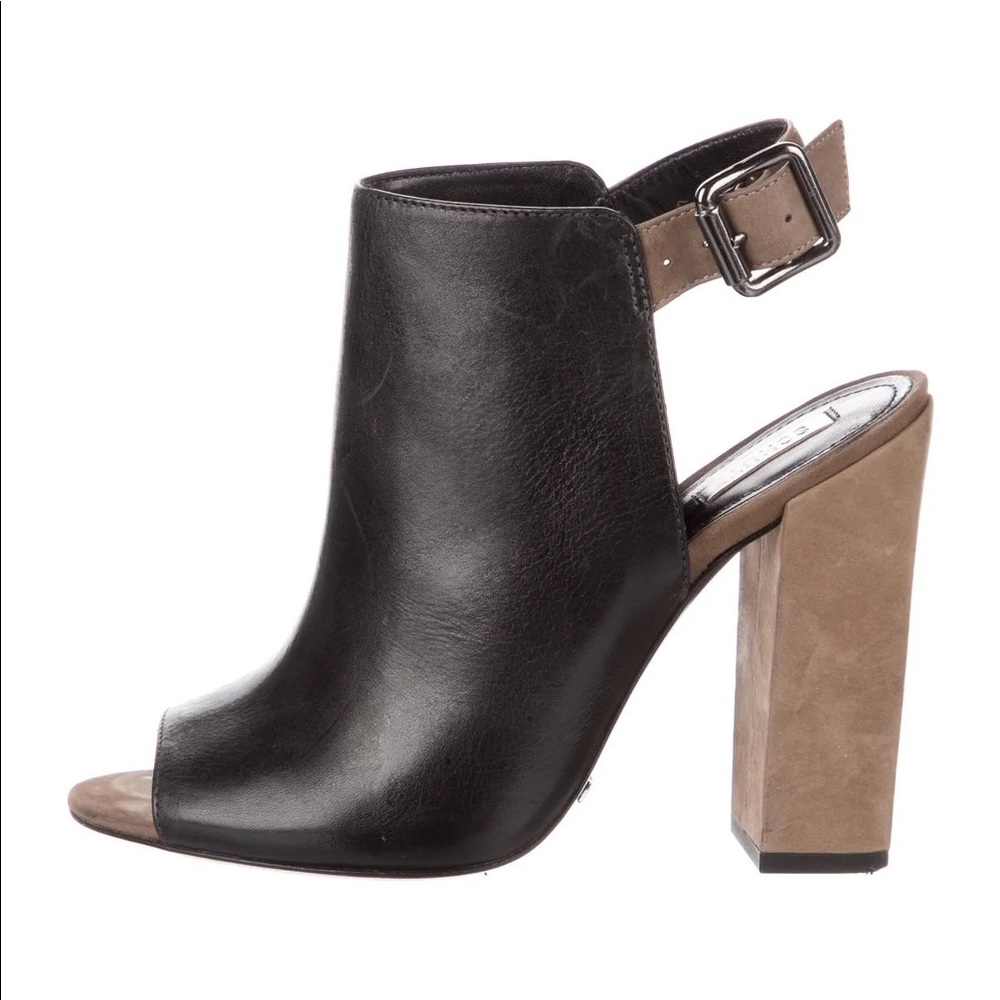 Schutz Quesadilha Slingback Open Toe Bootie